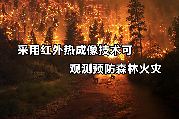 采用紅外熱成像技術(shù)可觀測預(yù)防森林火災(zāi)